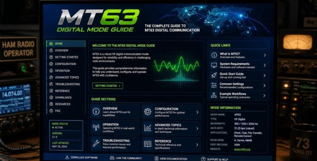 MT63 Digital Mode Guide