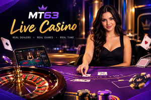 MT63 Live Casino: Games, Live Dealers And How It Works
